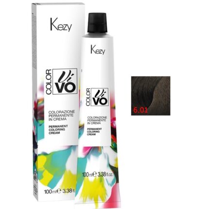 Color Vivo 6.01 Перманентная крем-краска для волос 100 мл KEZY 94601
