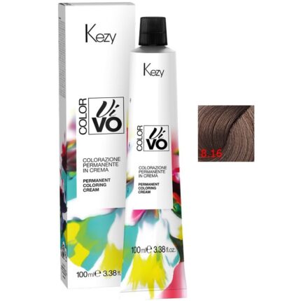 Color Vivo 8.16 Перманентная крем-краска для волос 100 мл KEZY 94816