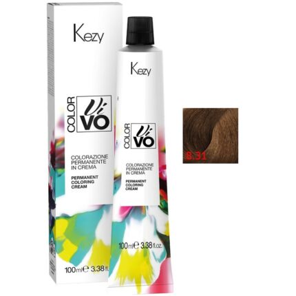 Color Vivo 8.31 Перманентная крем-краска для волос 100 мл KEZY 94831