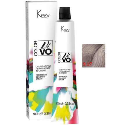 Color Vivo 9.17 Перманентная крем-краска для волос 100 мл KEZY 94917