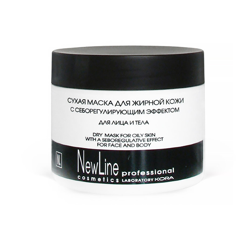 ge-data-temp-nl20111-800x800-1.jpg Сухая маска для жирной кожи с себорегулирующим эффектом 300 мл NEW LINE 20111
