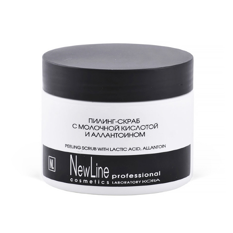 ge-data-temp-nl22205-800x800-1.jpg Пилинг-скраб с молочной кислотой и аллантаином 300 мл NEW LINE 22205