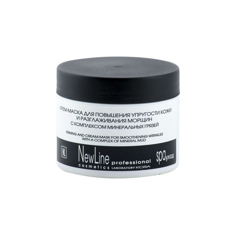 ge-data-temp-nl22400-800x800-1.jpg Крем-маска для повышения упругости кожи и разглаживания морщин с комплексом минеральных грязей 300 мл NEW LINE 22400