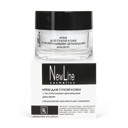 Крем для сухой кожи с растительными церамидами 50 мл NEW LINE 23022
