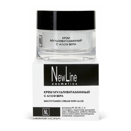 Крем мультивитаминный с алоэ вера 50 мл NEW LINE 23026