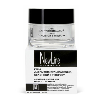 Крем для чувствительной кожи склонной к куперозу 50 мл NEW LINE 23066