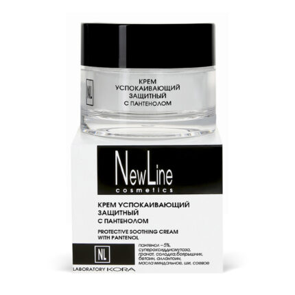 Крем успокаивающий защитный с пантенолом 50 мл NEW LINE 23322