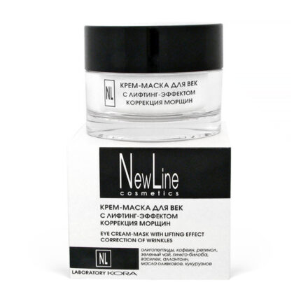 Крем-маска для век с лифтинг-эффектом Коррекция морщин 50 мл NEW LINE 24102