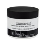 Крем массажный релаксирующий с маслом аргана 300 мл NEW LINE 24804