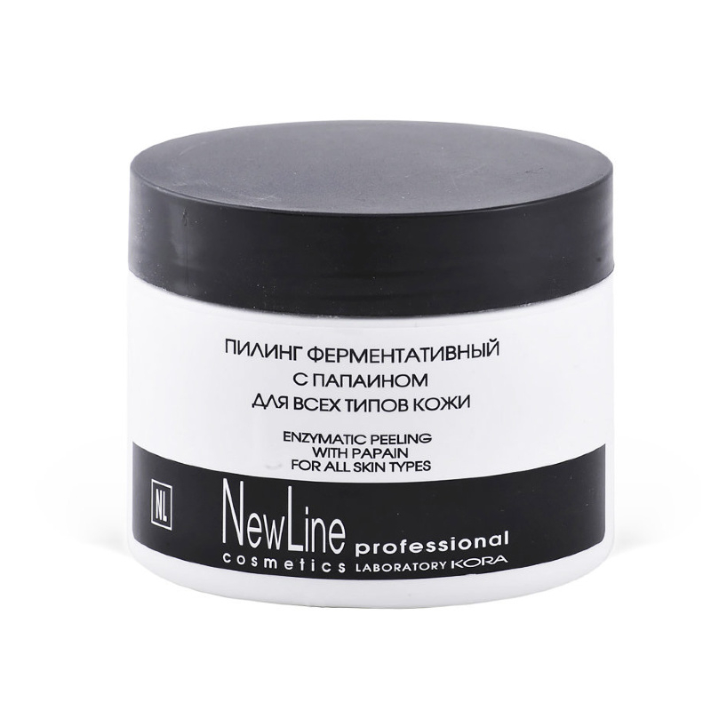 ge-data-temp-nl24818-800x800-1.jpg Пилинг ферментативный с папаином для всех типов кожи 300 мл NEW LINE 24818