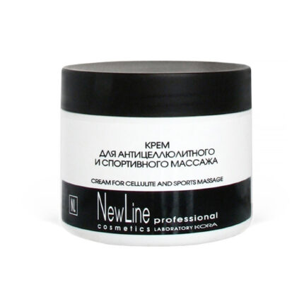 Крем для антицеллюлитного и спортивного массажа согревающий 300 мл NEW LINE 25114