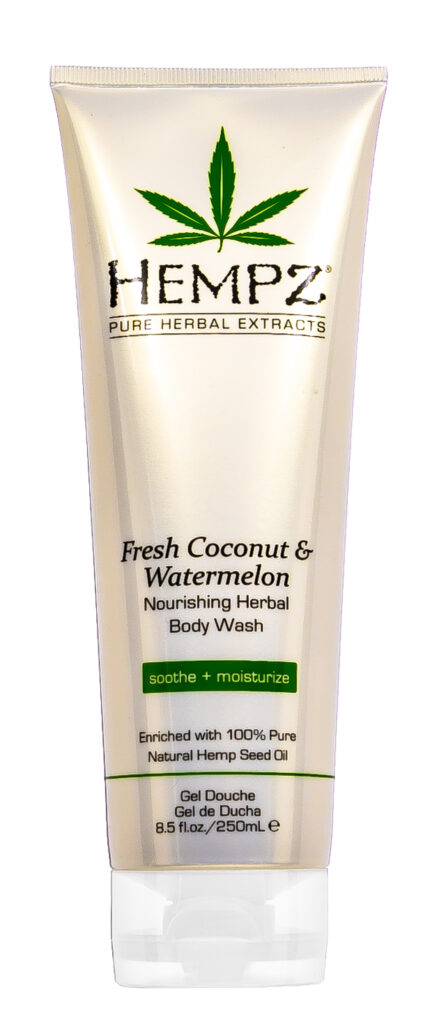 Гель для душа Fresh Coconut & Watermelon Herbal Body Wash, 250 мл HEMPZ