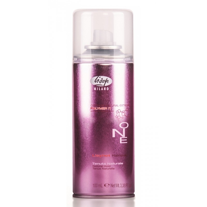 ges-lisap-140469-800x800-1.jpg One Natural Hold / Лак для волос Нормальная фиксация, 100мл, LISYNET, LISAP