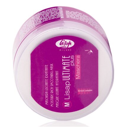 M Plus Moisture Rich Smoothing Mask / Увлажняющая маска Разглаживающий эффект, 250мл, ULTIMATE, LISAP
