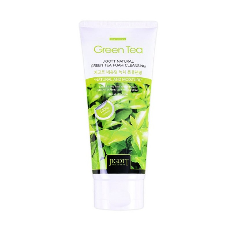 got281549-800x800-1.jpg Пенка для умывания ЗЕЛЕНЫЙ ЧАЙ / Natural GREEN TEA Foam Cleansing, 180 мл