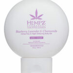 Шелк для лица и тела смягчающий "Лаванда, Ромашка и Дикие Ягоды" Blueberry Lavender & Chamomile Herbal Day & Night Softening Body Silk, 250 мл HEMPZ