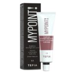 tefMPBR63061, MYPOINT Краска для бровей и ресниц, черный 25 мл, TEFIA