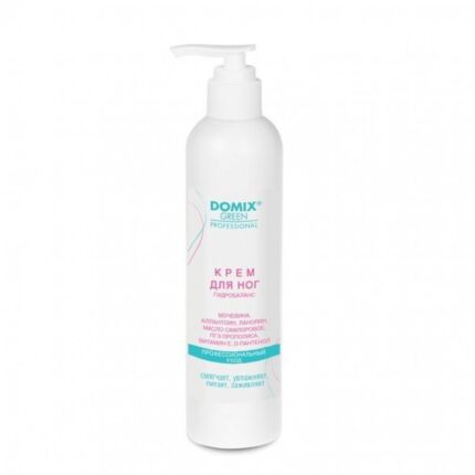 DOMIX GREEN Крем для ног ГИДРОБАЛАНС с мочевиной, вит E и D-пантенолом 250 мл