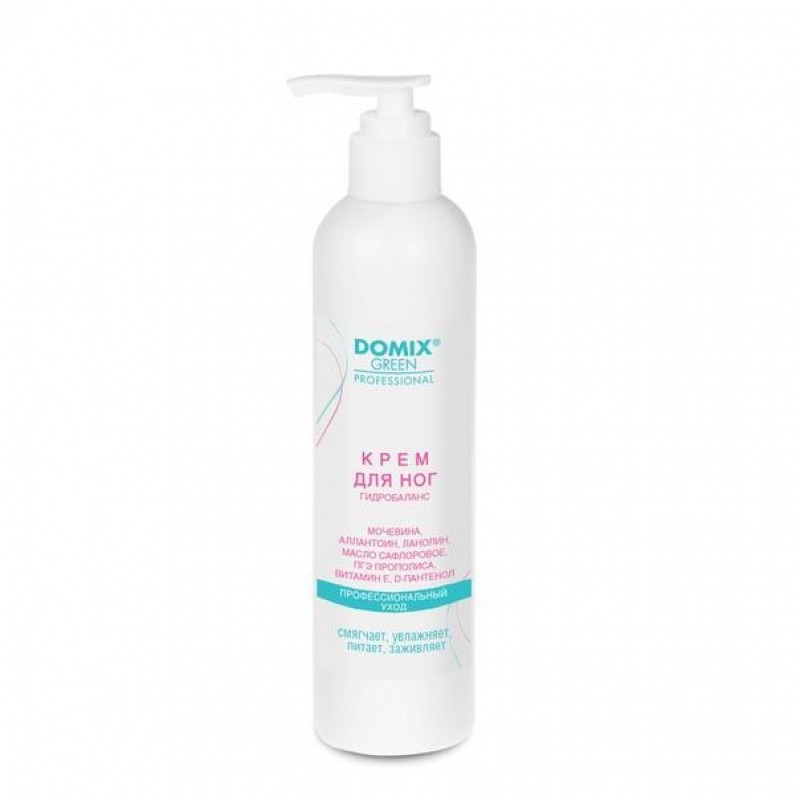 io-files-images-780_780-5b-fc-5bfc0334bd36c032c6330b62-800x800-1.jpg DOMIX GREEN Крем для ног ГИДРОБАЛАНС с мочевиной, вит E и D-пантенолом 250 мл