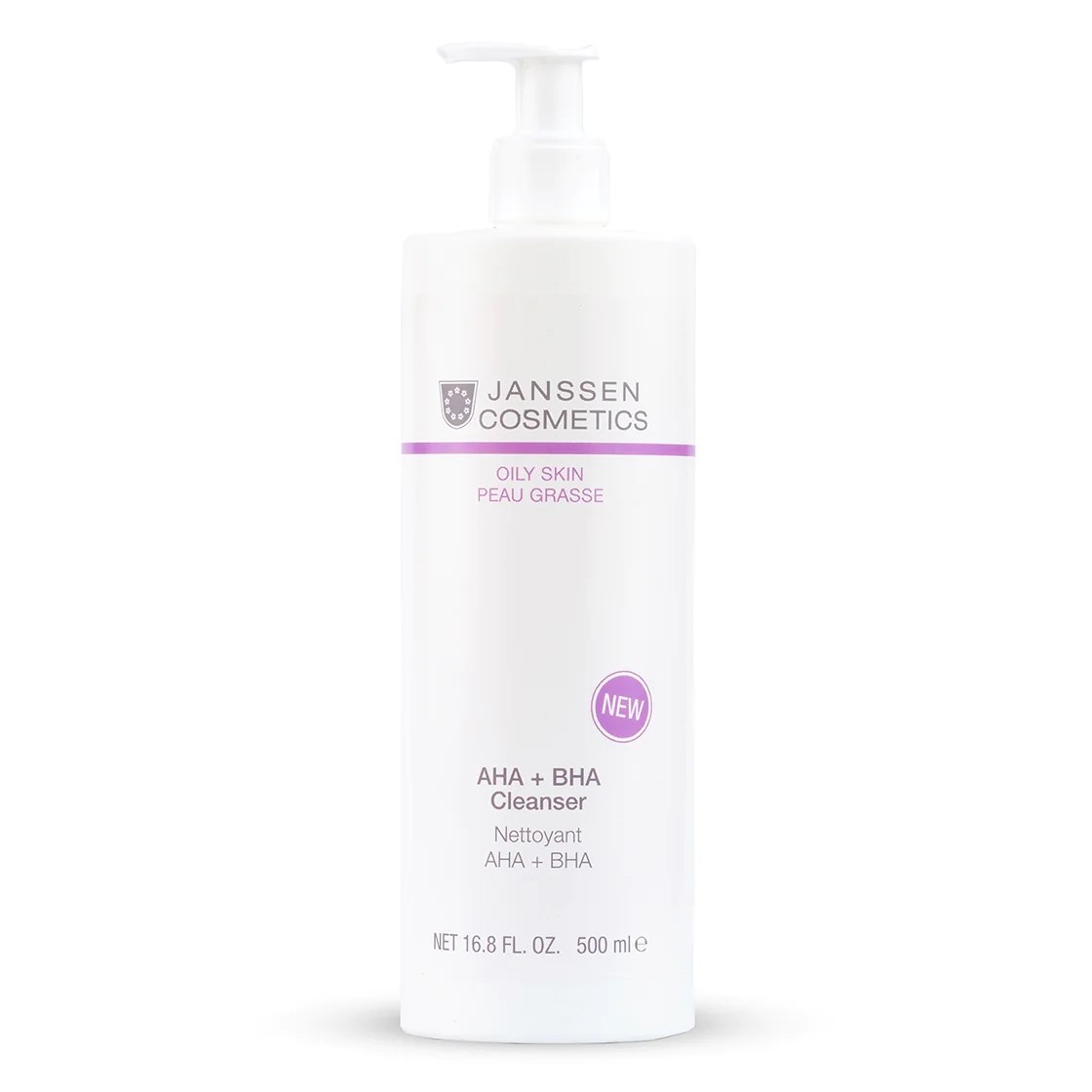 janssen-aha-_-bha-cleanser-500ml.jpg Janssen AHA + BHA Cleanser Очищающая эмульсия 500 мл