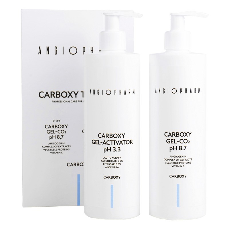 karboksi.jpg ANGIOPHARM Набор для карбокситерапии Ангиофарм 400 мл СО2 + 400 мл Активатор