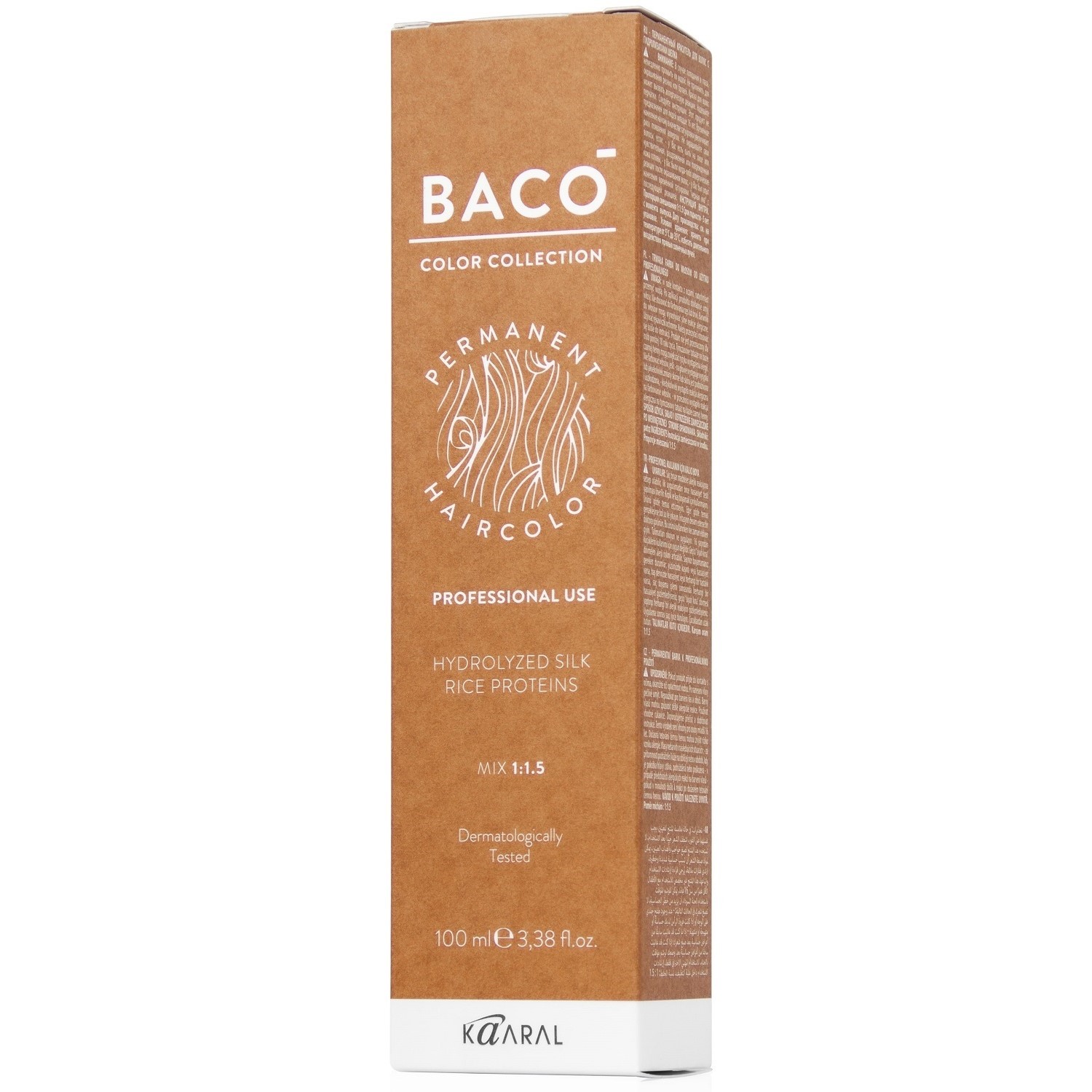 kb8-34-1.jpg KP_B8.34, 8.34 светлый золотисто-медный блондин, с гидролизатами шелка Baco COLOR COLLECTION, KAARAL