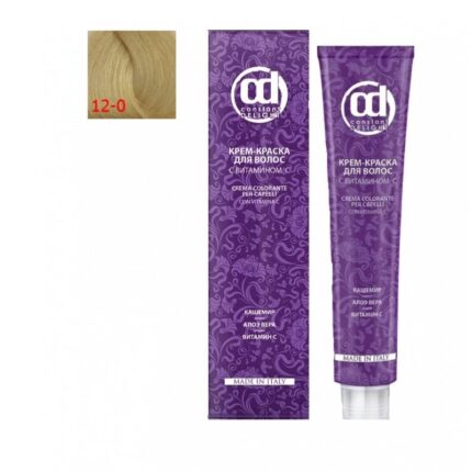 Крем-краска для волос с витамином C 12.0 специальный блондин натуральный 100 мл CONSTANT DELIGHT