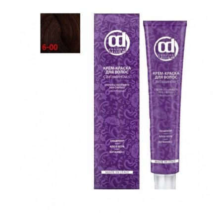 Крем-краска для волос с витамином C 6.00 темно русый натуральный экстра 100 мл CONSTANT DELIGHT