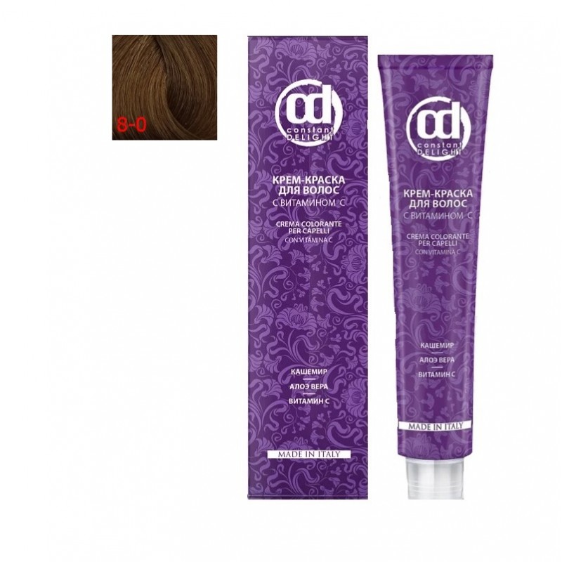 kd8-0n-800x800-1.jpg Крем-краска для волос с витамином C 8.0 светло-русый натуральный 100 мл CONSTANT DELIGHT