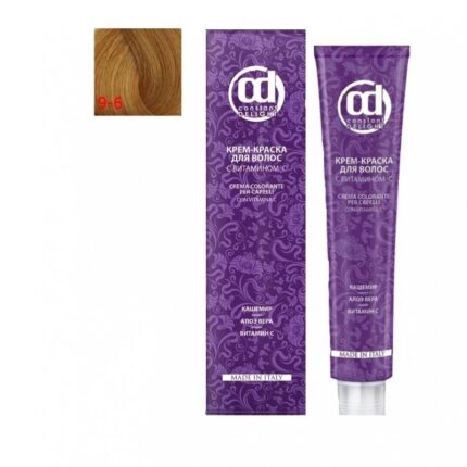 Крем-краска для волос с витамином C 9.6  блондин шоколадный 100 мл CONSTANT DELIGHT