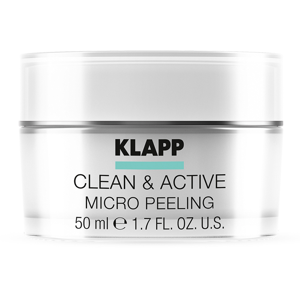Exclusive Mockups for Branding and Packaging Design KLAPP Clean & Active Micro Peeling Микропилинг 50 мл