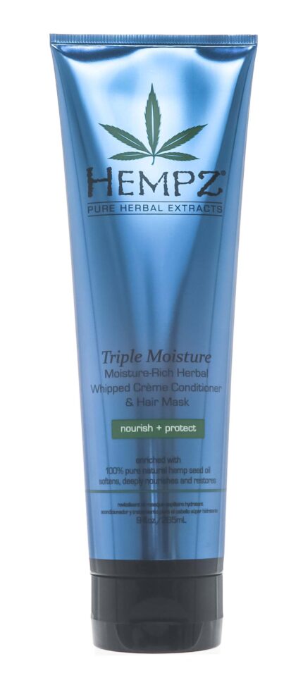 Кондиционер растительный Triple Moisture Replenishing Conditioner, 265 мл HEMPZ