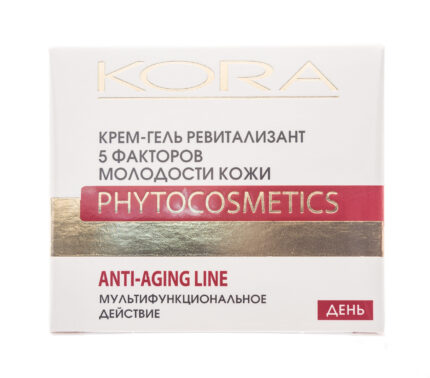 Крем-гель ревитализант 5 факторов молодости кожи 50 мл KORA 44157
