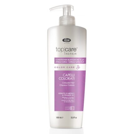 Top Care Repair PH Balancer Conditioner / Кондиционер для окрашенных волос, 1000мл, COLOR CARE, LISAP