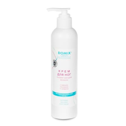 DOMIX GREEN Крем для ног размягчающий мозоли с лимоном ланолином 250 мл