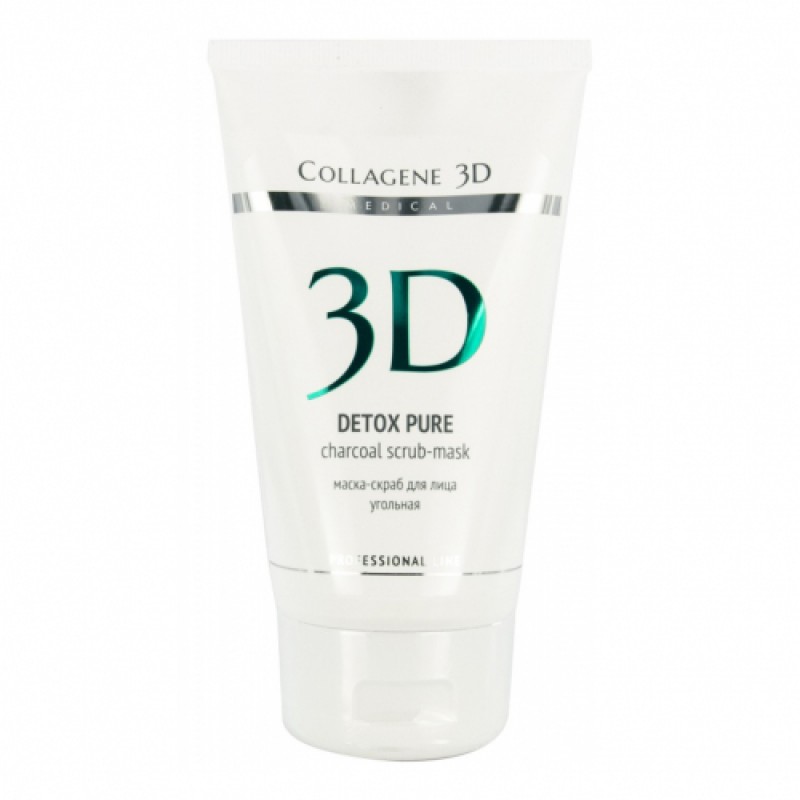 mania-ru-upload-imager-fa349e1d646126bfb39750806d00909a-800x800-1.jpeg Маска-скраб угольная ПРОФ Detox Pure, 150 мл,, COLLAGENE 3D Medical