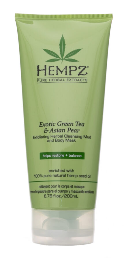 Маска-глина отшелушивающая 200 мл HEMPZ