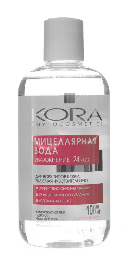 Мицеллярная вода для всех типов кожи включая чувствительную 300 мл KORA 46014