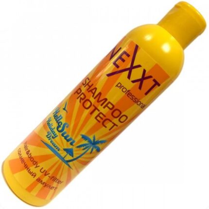 Nexxt Shampoo Protect Hello Sun / Шампунь - солнечный амулет, увлажнение и защита от солнца с УФ фильтром, 250 мл