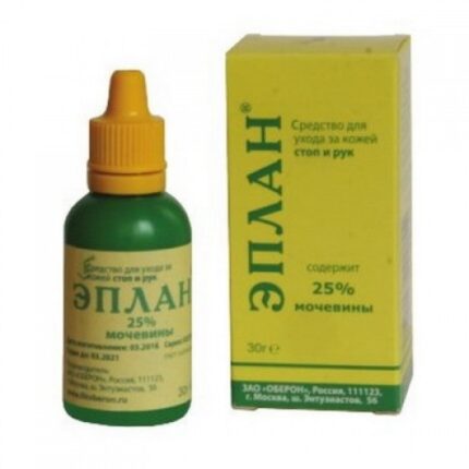 Likoberon Средство для ухода за кожей стоп и ног 25% мочевины 30 мл