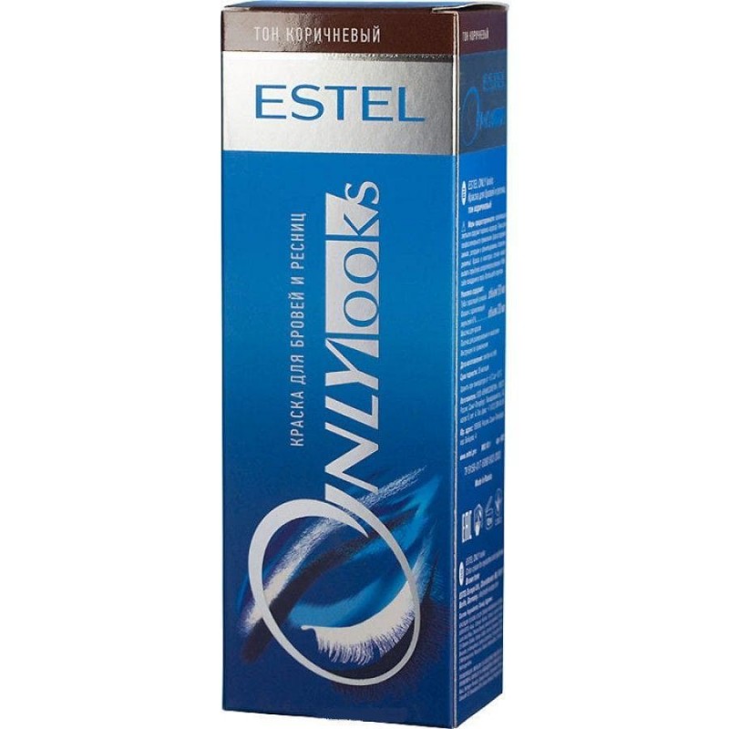 oads-product-300-363-602-800x800-1.jpg Estel Professional Only looks / Краска для бровей и ресниц, коричневый, 50 мл