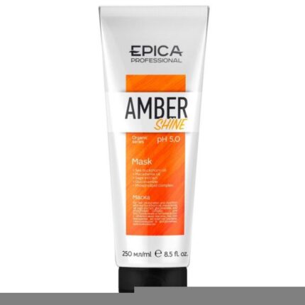 EPICA Amber Shine ORGANIC, Маска для восстановления и питания, 250 мл