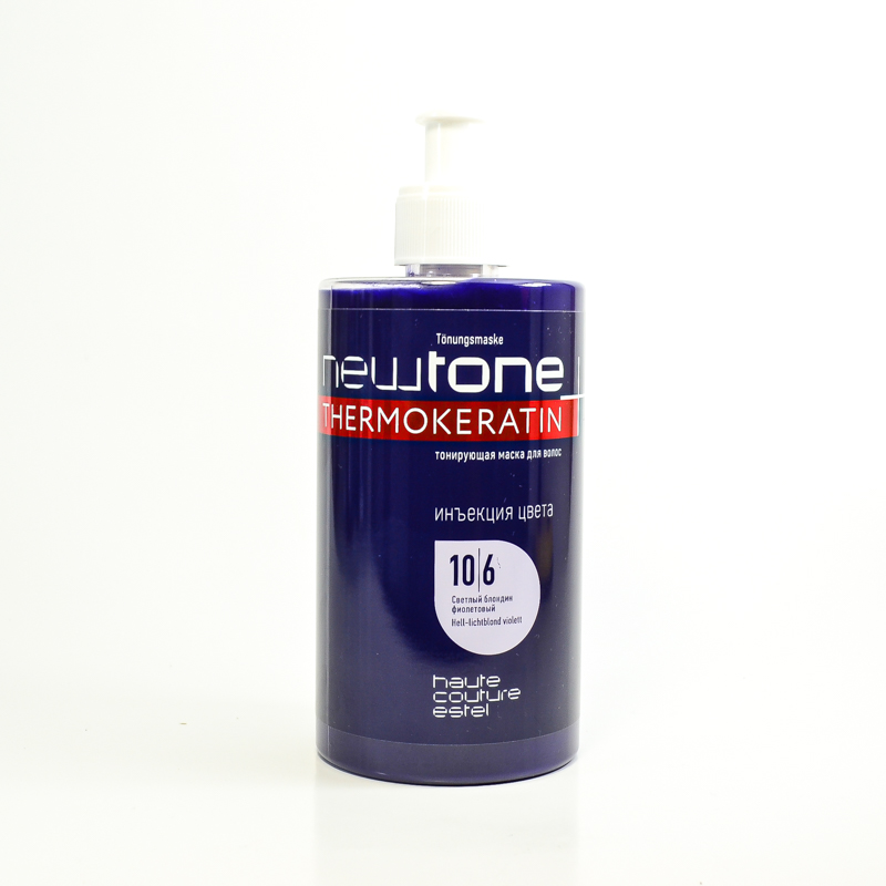 Estel Newtone - тонирующая маска 10/6 Estel NEWTONE Маска тонирующая для волос 10,6 Светлый блондин фиолетовый, 435 мл