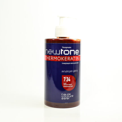 Estel NEWTONE Маска тонирующая для волос 7,34 Русый золотисто-медный, 435 мл