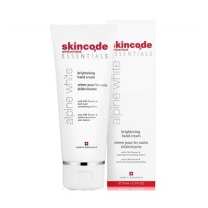 СКИНКОД Осветляющий крем для рук , 75 мл, Отбеливающая гамма ALPINE WHITE, SKINCODE