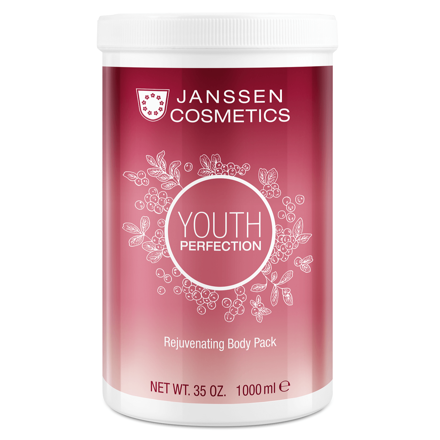 p-8687p_rejuvenatingbodypack.png Janssen Rejuvenating Body Pack Омолаживающее кремовое обертывание клюква 1000 мл