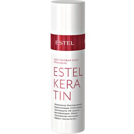 ESTEL Keratin, Кератиновая вода для волос, 100 мл