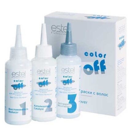 Estel Professional Color Off / Эмульсия для удаления краски с волос, 3*120 мл