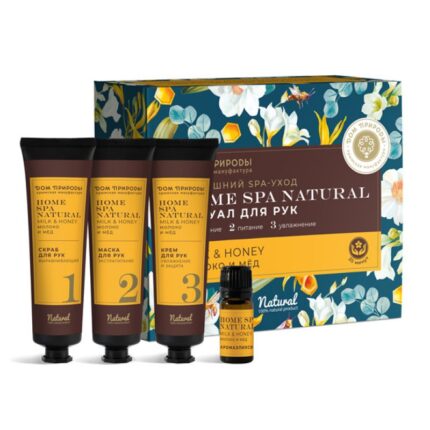 Домашний SPA-уход за руками Молоко и мёд