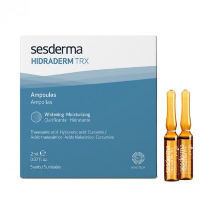 HIDRADERM TRX Ampoules - Средство в ампулах осветляющее, увлажняющее, 5 шт. по 2 мл.